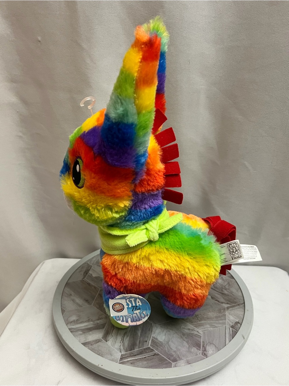 Fiesta Rainbow Plush Donkey - Multicolor - Picture 2 of 11